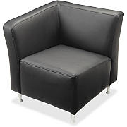 Lorell Fuze Modular Series Right Lounge Chair (LLR86918)
