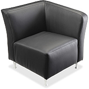 Lorell Fuze Modular Series Left Lounge Chair (LLR86919)