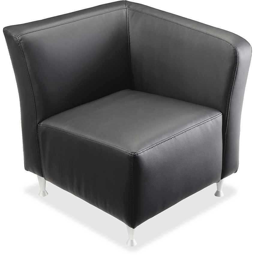 Lorell Fuze Modular Series Left Lounge Chair (LLR86919)