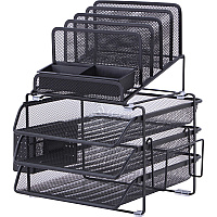 Lorell Divided 4-tier Desktop Organizer (LLR95251)
