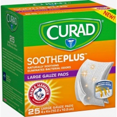 Curad SoothePlus Medium Non-stick Pads (CUR204425AH)
