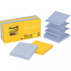 Post-it Super Sticky Dispenser Notes - New York Color Collection (R33010SSNY)