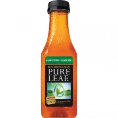 Pure Leaf Real Brewed Unsweetened Black Tea Bottle (134072CT)