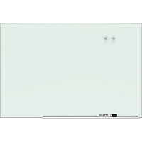 Quartet Element Framed Magnetic Glass Dry-Erase Board (QRTG8548E)