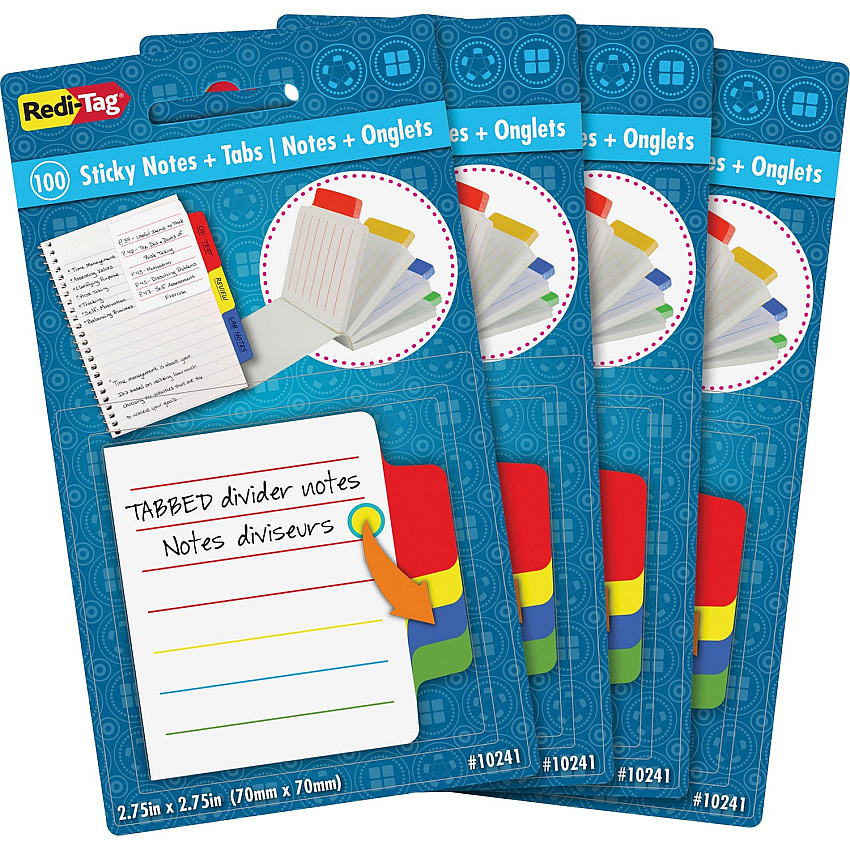 Redi-Tag Tabbed Divider Notes (RTG10246)
