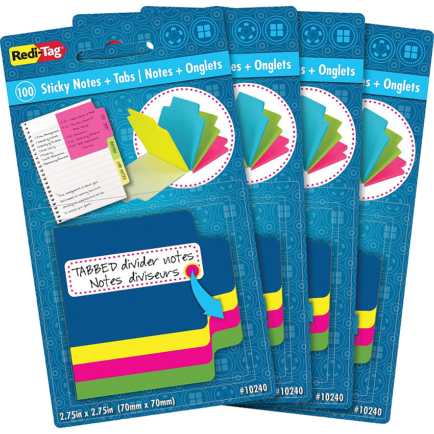 Redi-Tag Tabbed Divider Notes (RTG10247)