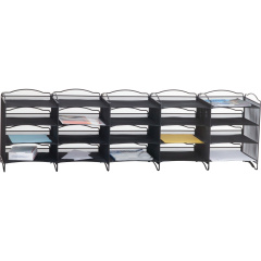 Safco Onyx Mail Sorter (7770BL)
