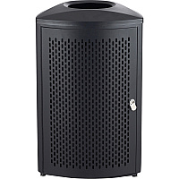 Safco Nook Indoor Waste Receptacle (SAF9961BL)