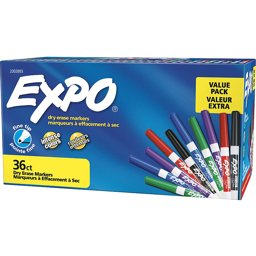 EXPO Low-Odor Dry-erase Markers (SAN2003893)