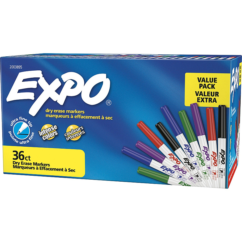 EXPO Low-Odor Dry-erase Markers (SAN2003895)