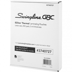 GBC EZUse Thermal Laminating Pouches (3740727)