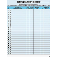 Tabbies Patient Sign-in Label Forms (TAB14541)