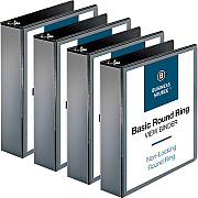 Business Source Round-ring View Binder (BSN09956BD)