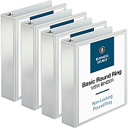 Business Source Round-ring View Binder (BSN09957BD)