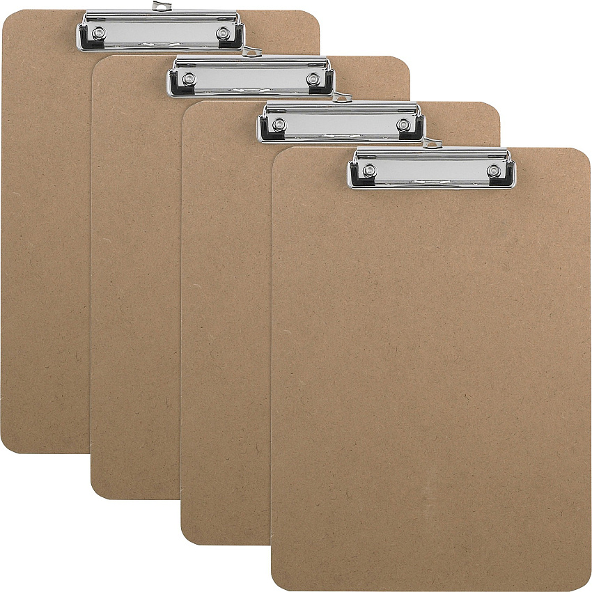 Business Source Flat Clip Clipboard (BSN16508BX)