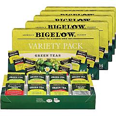 Bigelow Assorted Flavor Tray Pack Green Tea Bag (BTC30568CT)