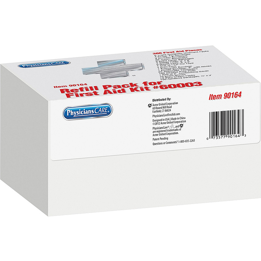 PhysiciansCare 60003 First Aid Kit Refill (FAO90164)