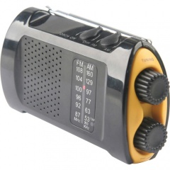 First Aid Only Portable AM/FMTV Crank Radio (90423)