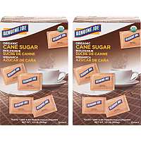 Genuine Joe Turbinado Natural Cane Sugar Packets (GJO70470CT)