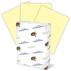 Hammermill Paper for Copy 8.5x11 Colored Paper - Canary - Recycled - 30% Recycled Content (103341CT)