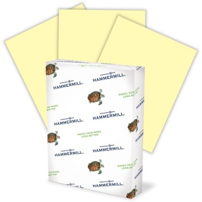 Hammermill Colors Recycled Copy Paper - Canary (103341CT)