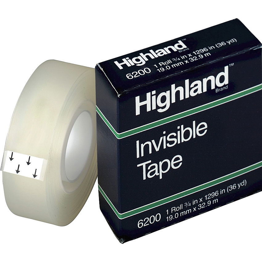 Highland Matte-finish Invisible Tape (MMM6200341296PK)