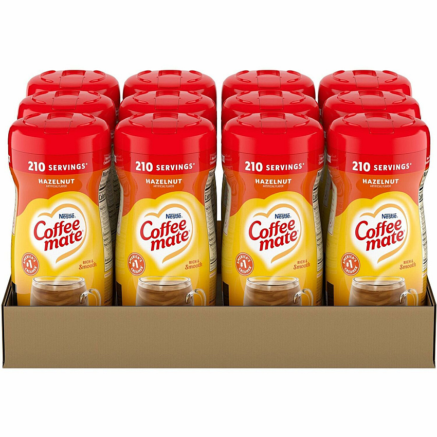Coffee-mate Coffee-mate Hazelnut Powdered Creamer - Gluten-Free (NES12345CT)