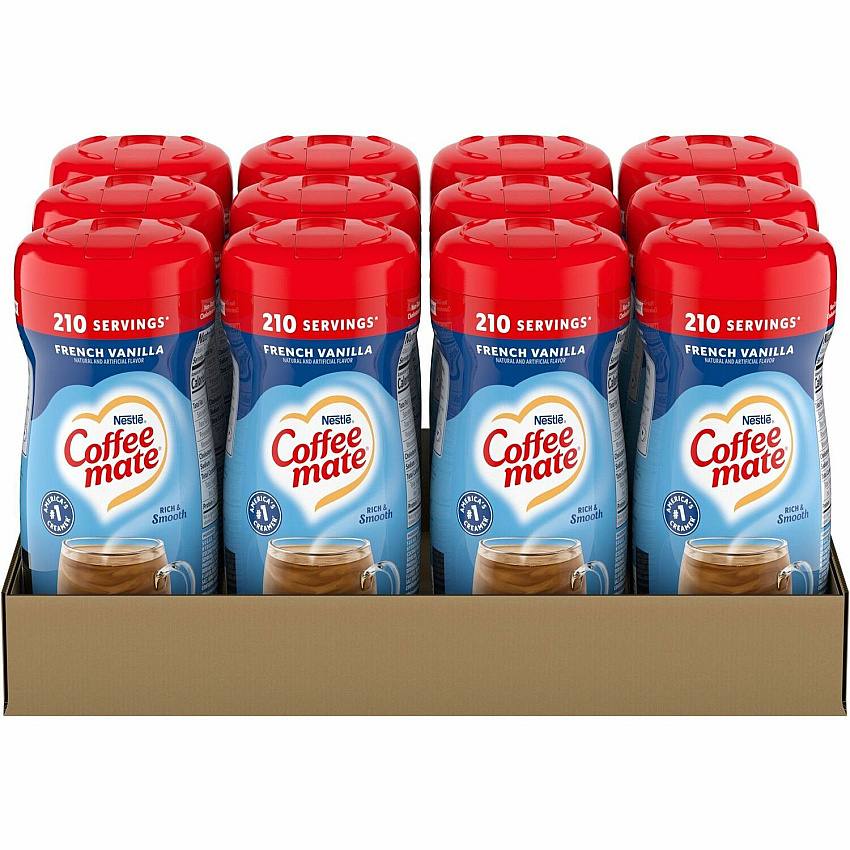 Coffee-mate Coffee-mate French Vanilla Powdered Creamer Canister - Gluten-Free (NES35775CT)
