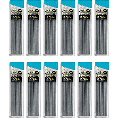 Pentel Super Hi-Polymer Leads (PENC27HBBX)