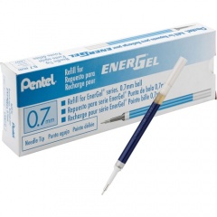 Pentel EnerGel Retractable .7mm Liquid Pen Refills (LRN7CBX)
