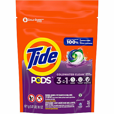 Tide PODS 3-1 Laundry Detergent (PGC93127CT)