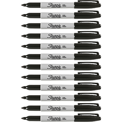 Sharpie Fine Point Permanent Ink Markers (SAN30051DZ)