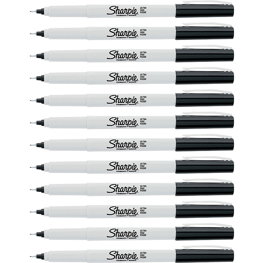 Sharpie Ultra Fine Permanent Markers (SAN37121DZ)