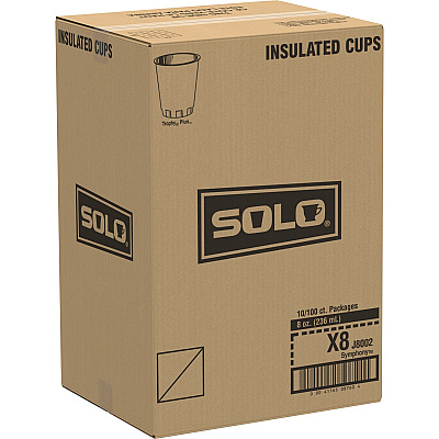 Solo Trophy Plus 8 oz Symphony Insulated Hot/Cold Cups (SCCX8J8002)