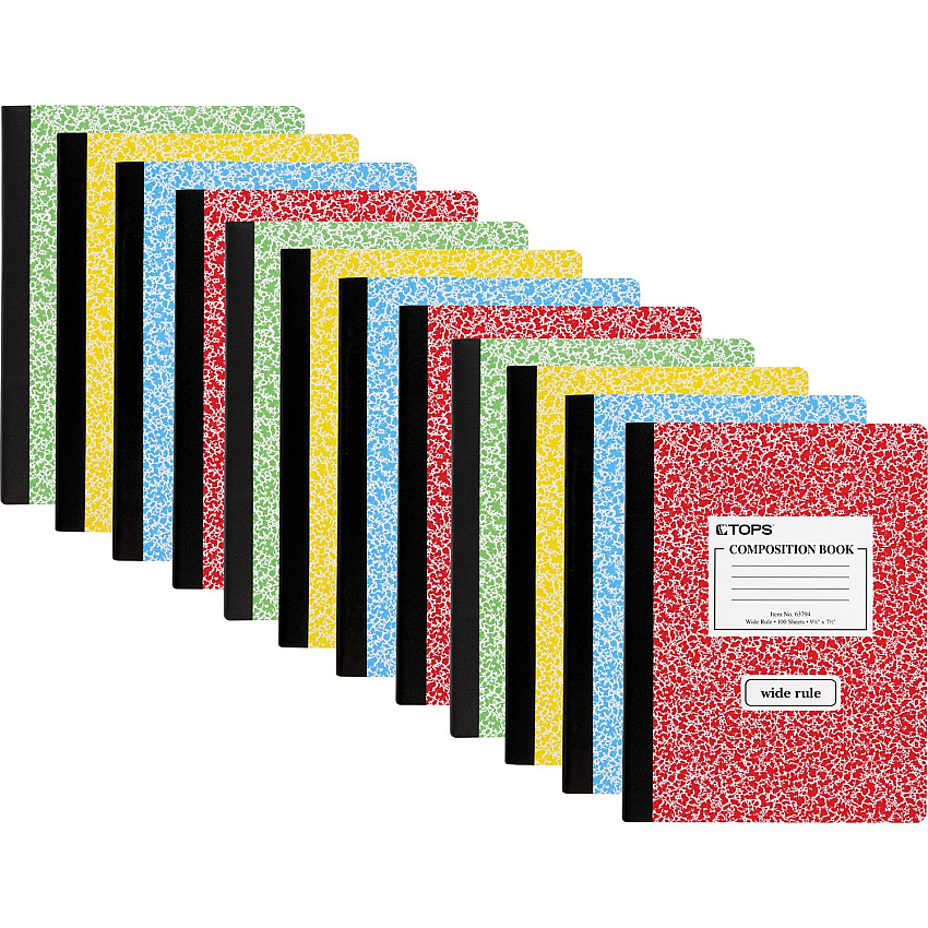 TOPS Wide Ruled Composition Books (TOP63794CT)