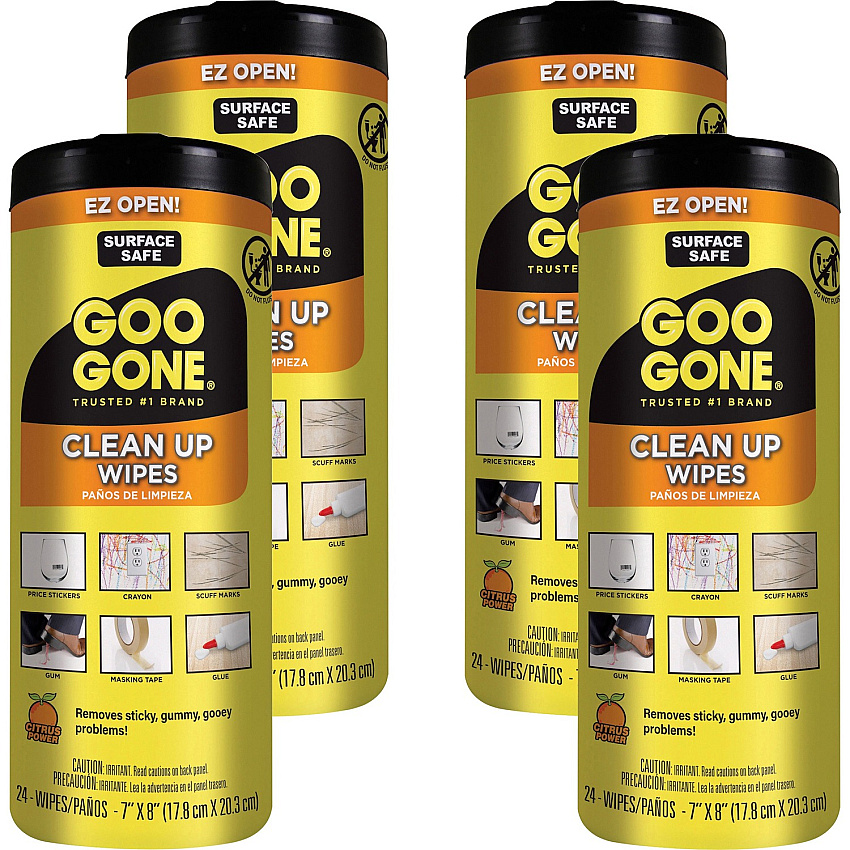 Goo Gone Tough Task Wipes (WMN2000)