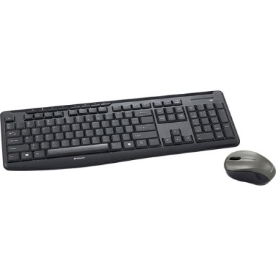 Verbatim Silent Wireless Mouse and Keyboard - Black (99779)