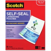 Scotch Self-Seal Laminating Pouches (LS85425G)