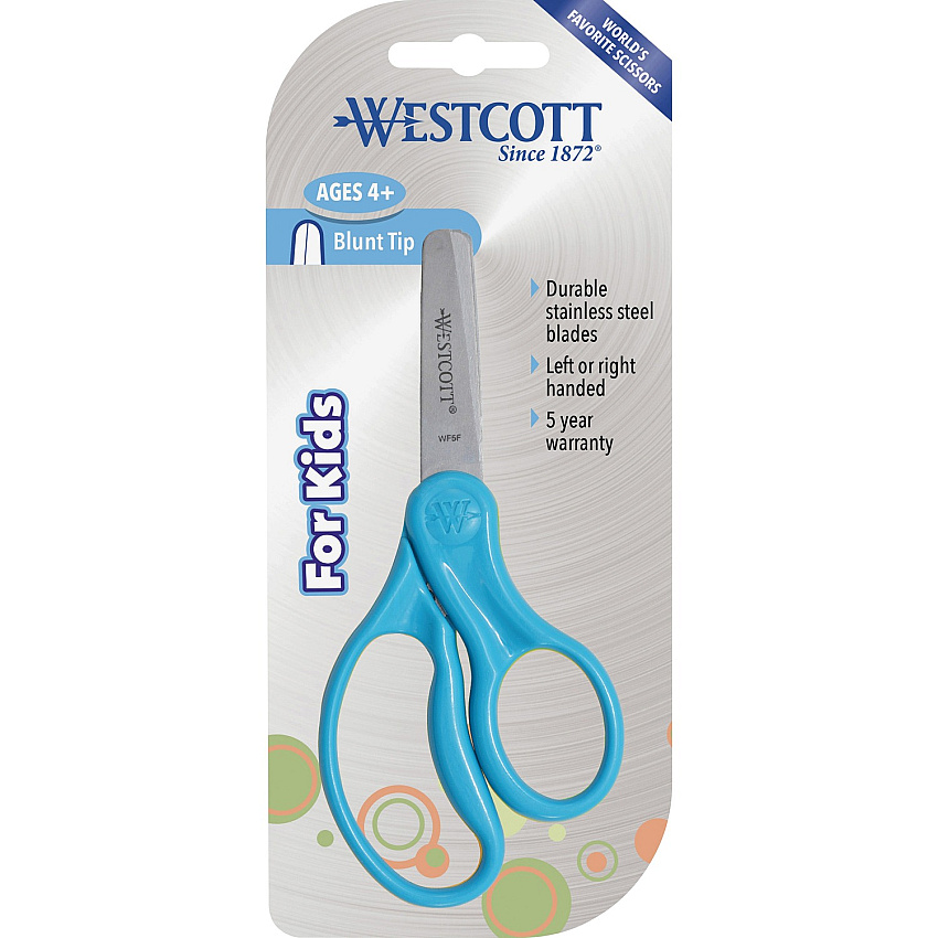 Westcott Blunt Tip 5" Kids Scissors (ACM16656)