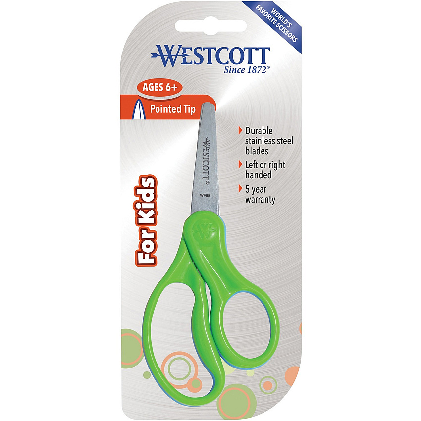 Westcott 5" Pointed Kid Scissors (ACM16657)