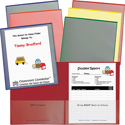 C-Line Classroom Connector Pocket Folder (CLI32010)