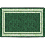 Flagship Carpets Double Light Tone Border Clover Rug (FE42644A)