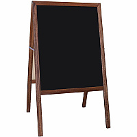 Flipside Stained Black Chalkboard Easel (FLP31221)