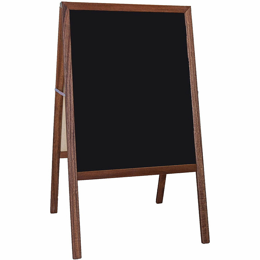 Flipside Stained Black Chalkboard Easel (FLP31221)