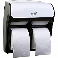Scott Pro High-Capacity Coreless Standard Roll Toilet Paper Dispenser (KCC44517)