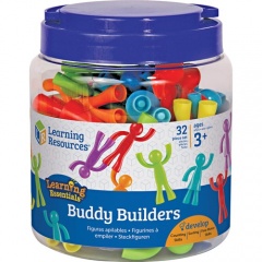 Learning Resources Ages 3+ Buddy Builders Set (LER1081)