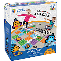 Learning Resources Ages 5+ Let's Go Code Activity Set (LRNLER2835)