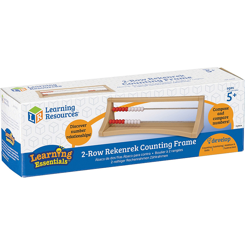 Learning Resources 2 Row Rekenrek Counting Frame (LRNLER4358)