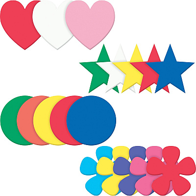 Creativity Street Wonderfoam Shapes Assortment Set (PACAC4359)