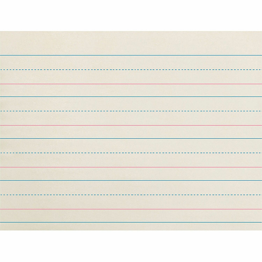 Zaner-Bloser Broken Midline Ruled Paper (PACZP2610)